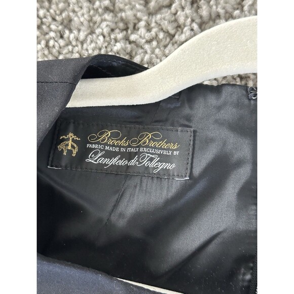 Brooks Brothers Black Wool Sleeveless Sheath Dress Women’s 8 - Picture 2 of 7